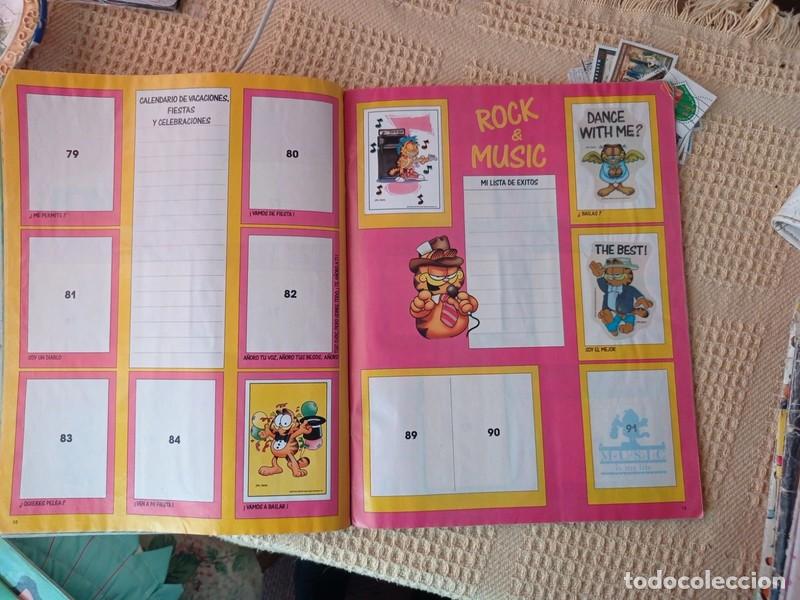 Coleccionismo &aacute;lbumes: Album de cromos Garfield - Foto 12