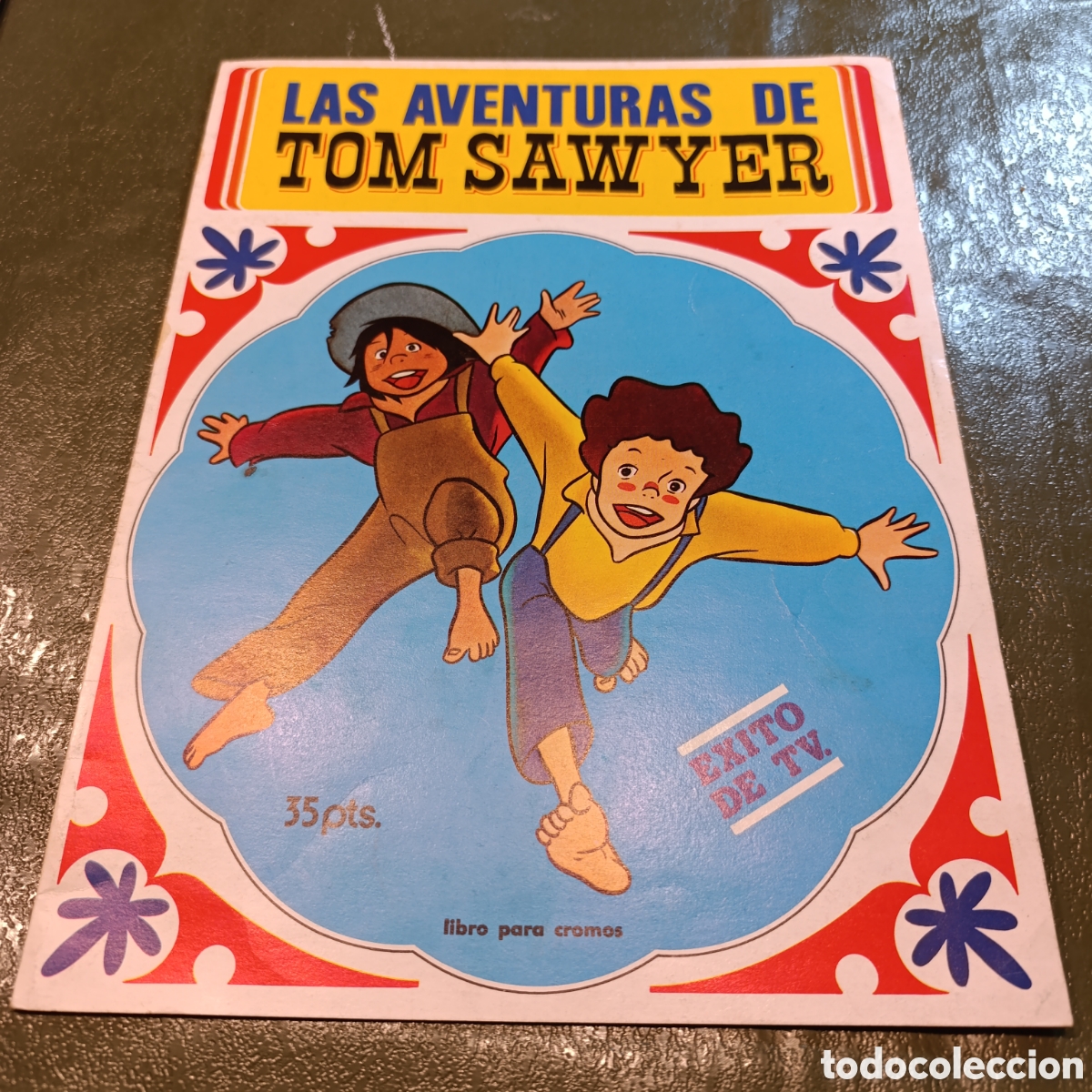 Collectionnisme Albums: ALBUM TOM SAWYER,CON 56 CROMOS,1980.