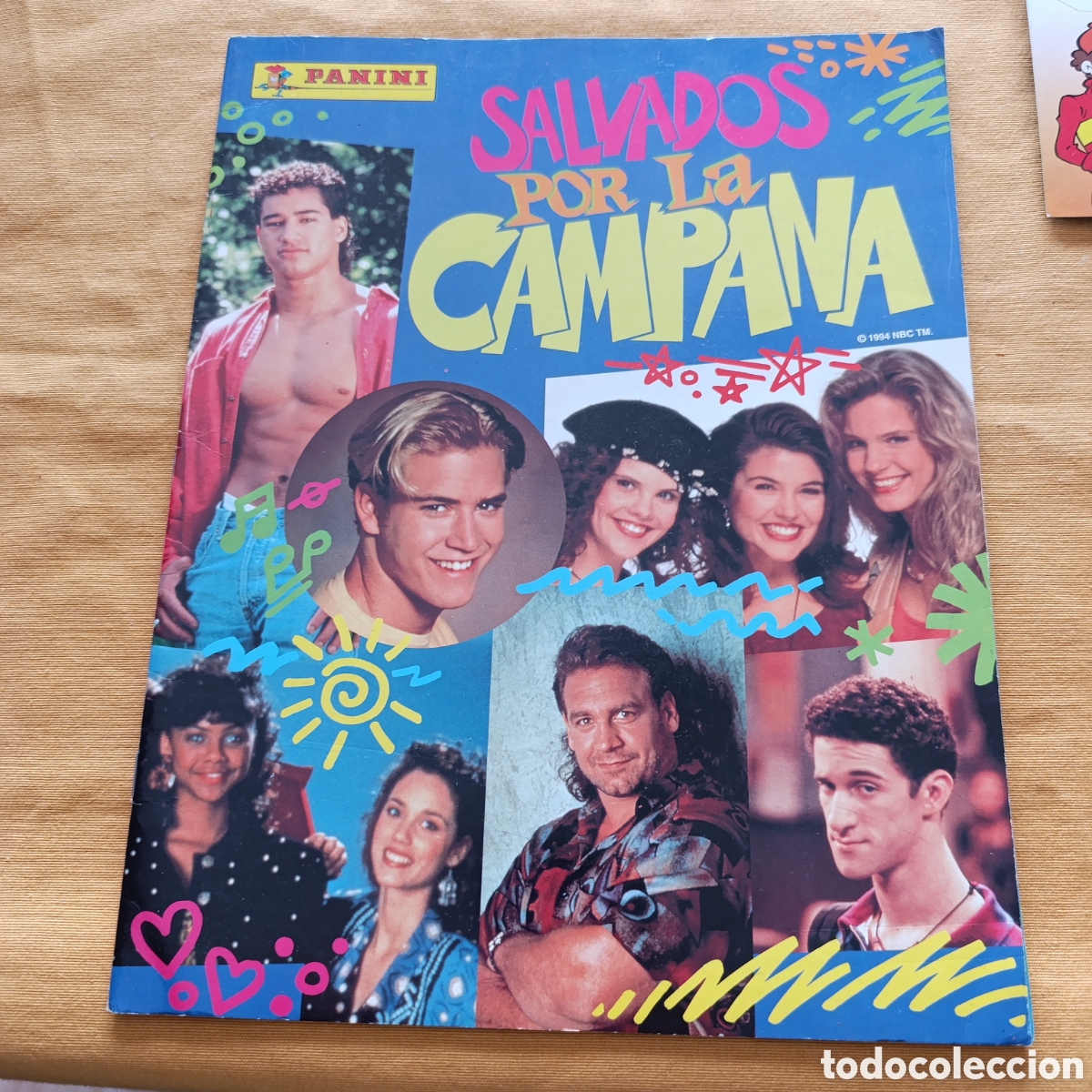 Collectionnisme Albums: ALBUM SALVADOS POR LA CAMPANA,A&Ntilde;O 1994,(69 CROMOS),CON 2 RECORTABLES DE PANINI.
