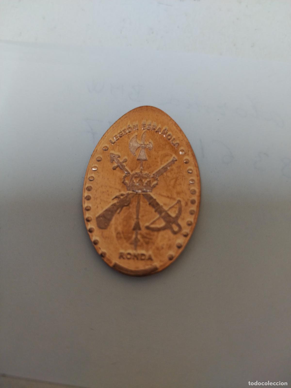 Collectable Incomplete Albums: MONEDA ELONGADA ( RONDA ) LEGION ESPA&Ntilde;OLA