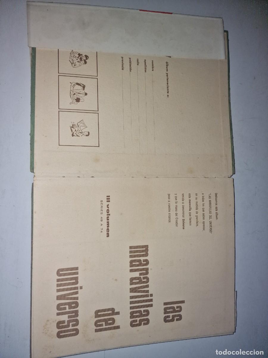 Coleccionismo &aacute;lbumes: LAS MARAVILLAS DEL UNIVERSO - Foto 2