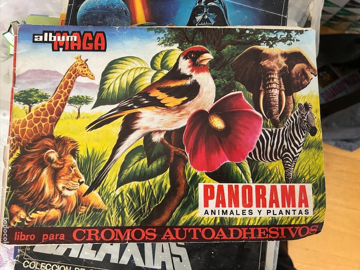 Collectionnisme Albums: panorama animales y plantas album con 125 cromos se venden sueltos