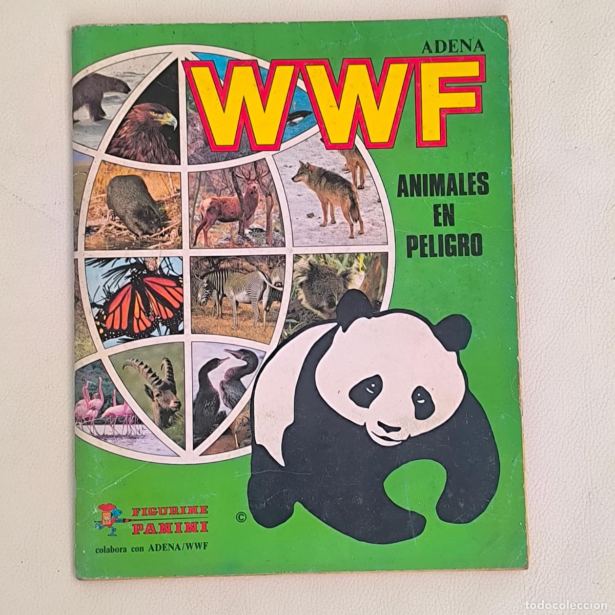 Collectionnisme Albums: &Aacute;lbum de cromos animales en peligro WWF adena Panini con 296 cromos
