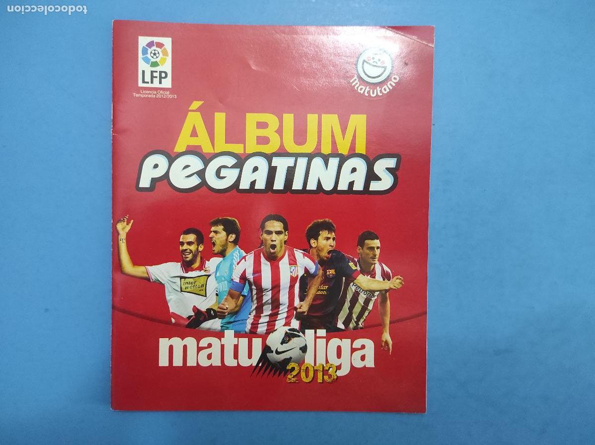 Collectionnisme Albums: &Aacute;LBUM VACIO MATU LIGA MATULIGA 2013 DE MATUTANO