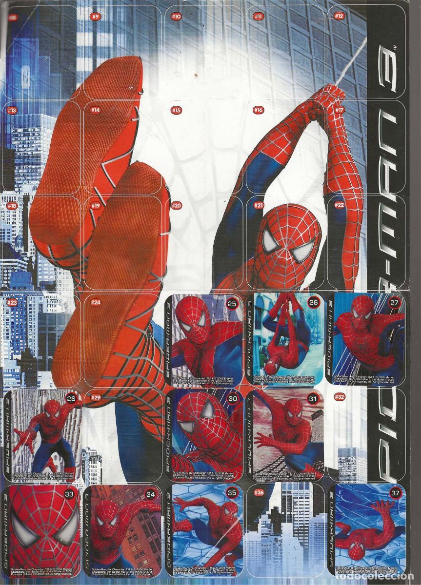 Coleccionismo &aacute;lbumes: BIPS CANDY FUN -- SPIDER-MAN 3 -- 12 CROMOS DE 48 - Foto 2