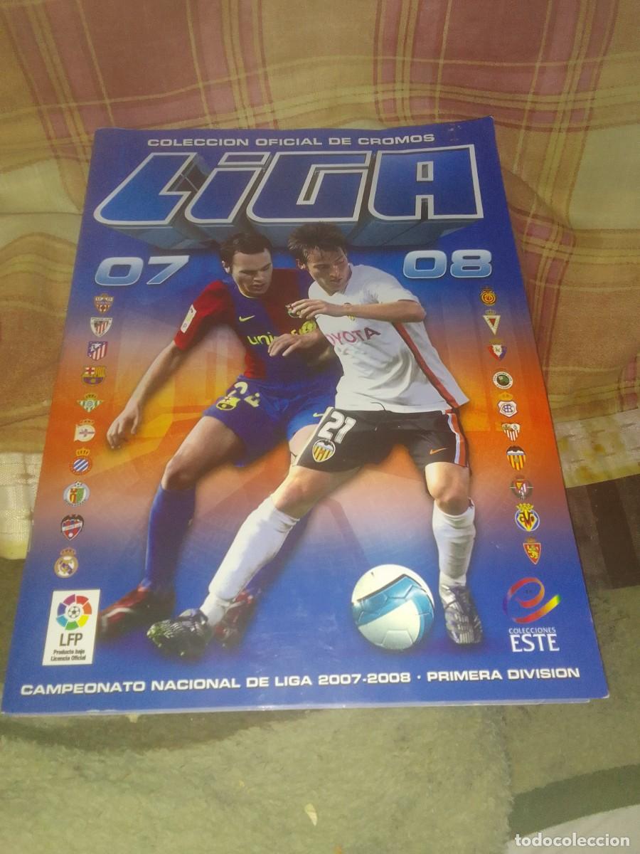 Collectionnisme Albums: Album liga 2007/2008 con 46 pegados