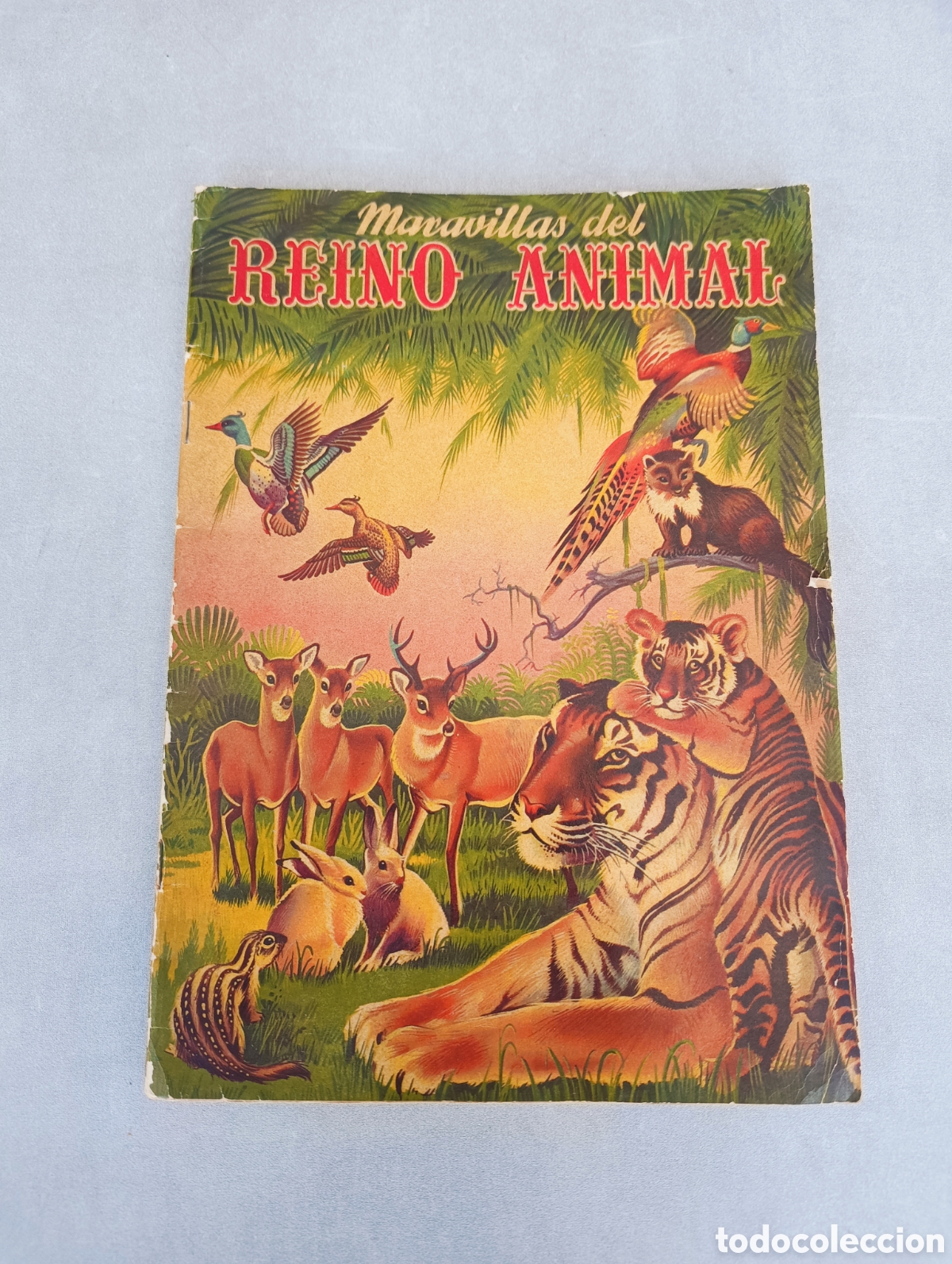 Coleccionismo &Aacute;lbumes: &Aacute;lbum Maravillas del Reino Animal - Editorial Alce. A&ntilde;os 50.