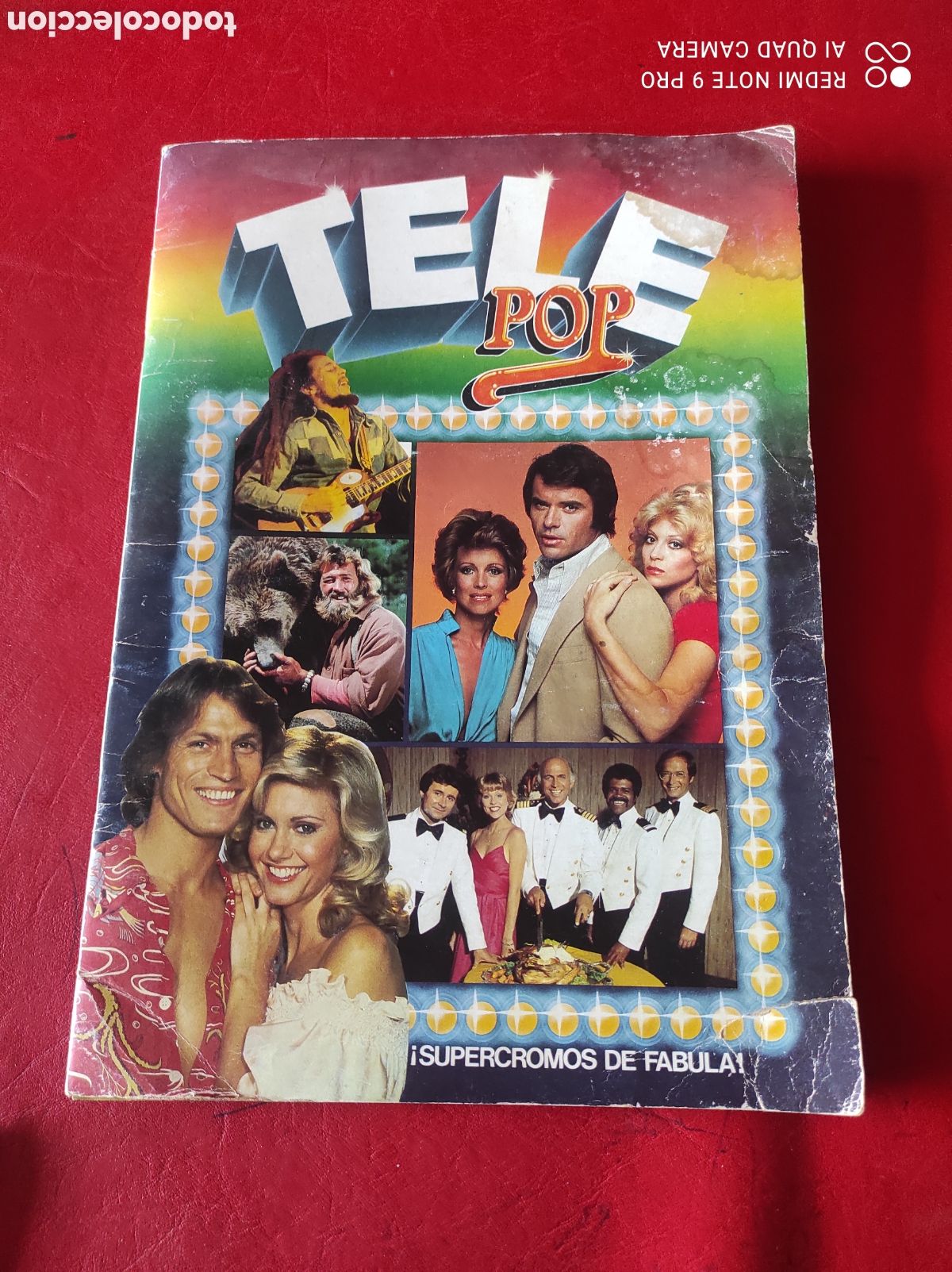 Coleccionismo &Aacute;lbumes: Antiguo &aacute;lbum de cromos, tele pop