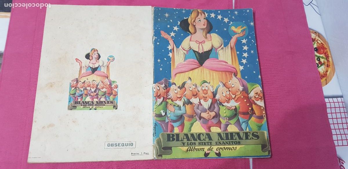 Sammeln Sammelalben: BLANCANIEVES Y LOS SIETE ENANITOS-FALTAN 31 CROMOS