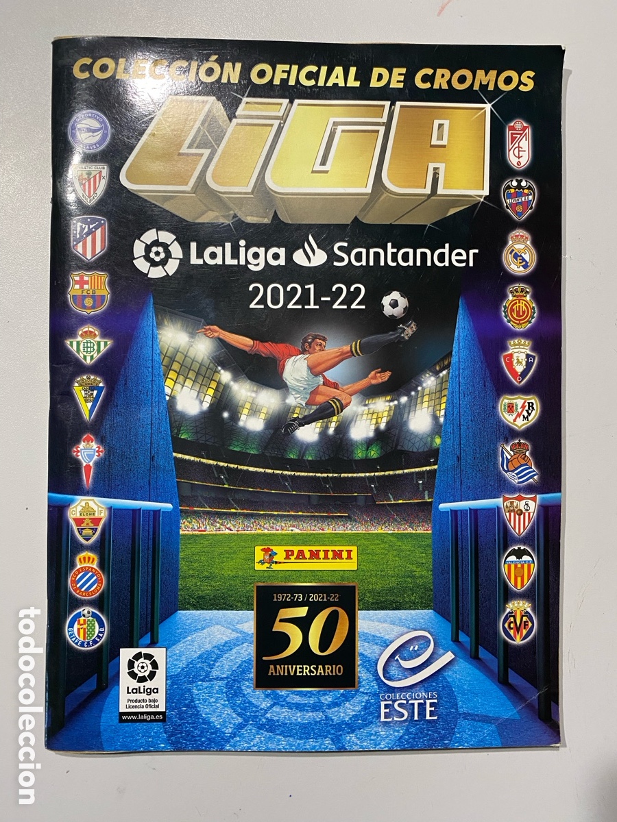 Collezionismo Album: &Aacute;lbum La Liga 2021-22 // Algo relleno Panini Colecciones Este