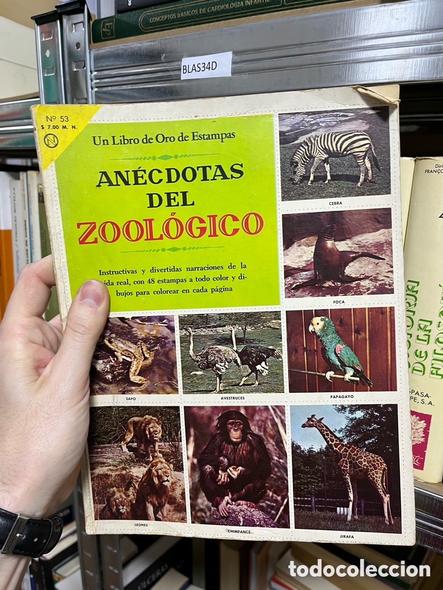 Collectionnisme Albums: Blas34D An&eacute;cdotas del zool&oacute;gico Un libro de oro de estampas (incompleto)