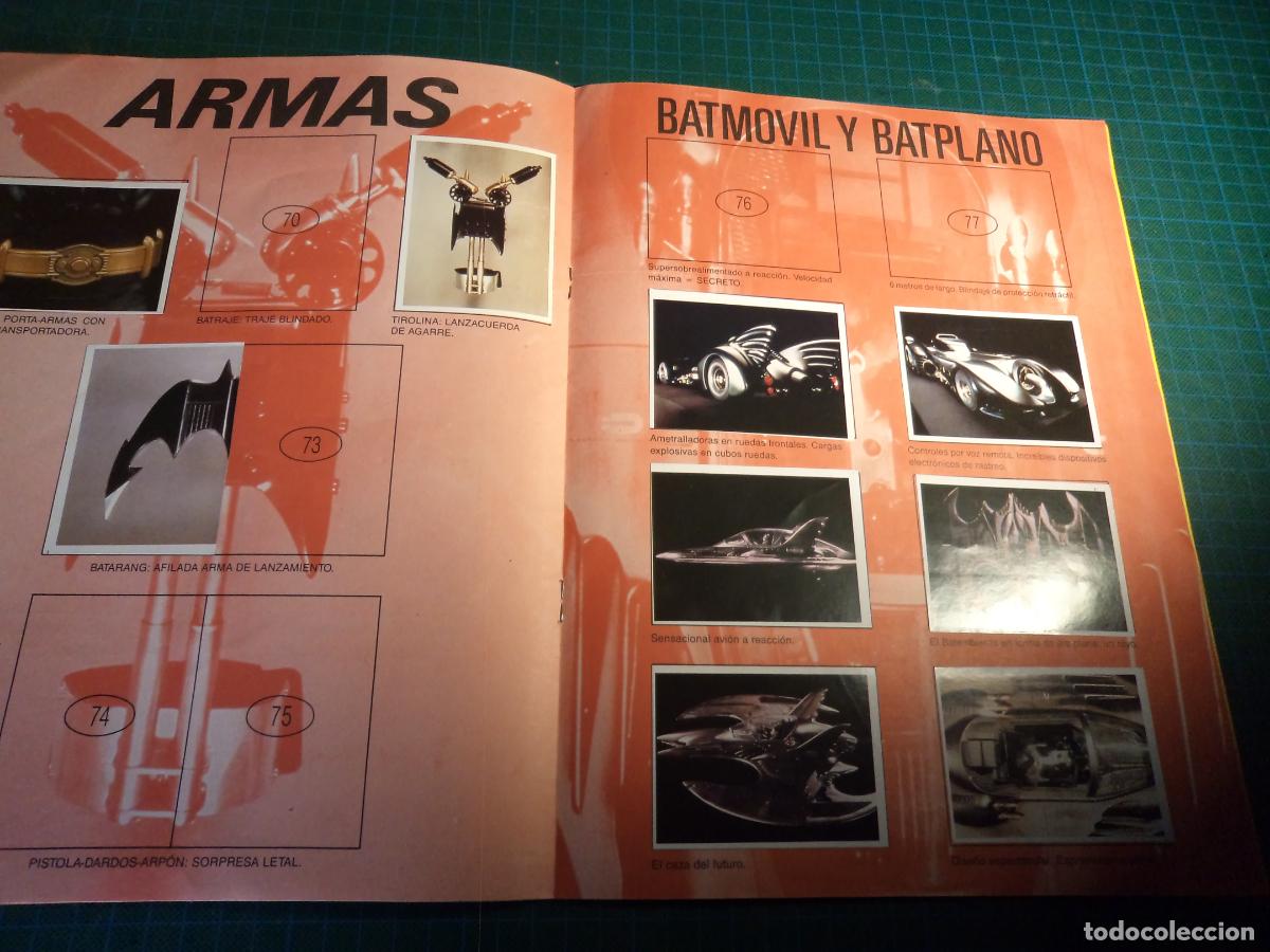 Coleccionismo &aacute;lbumes: Batman. Ediciones Aston. Con 73 cromos de 162. - Foto 3