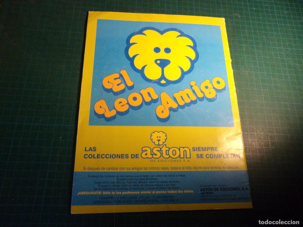 Coleccionismo &aacute;lbumes: Batman. Ediciones Aston. Con 73 cromos de 162. - Foto 5