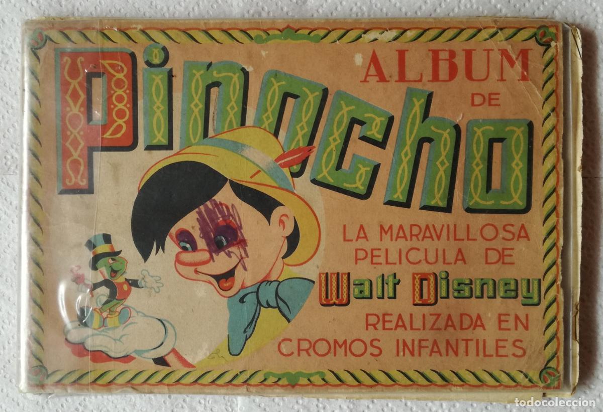 Collectable Incomplete Albums: Album Pinocho. Pelicula de Walt Disney - Contiene 123 cromos
