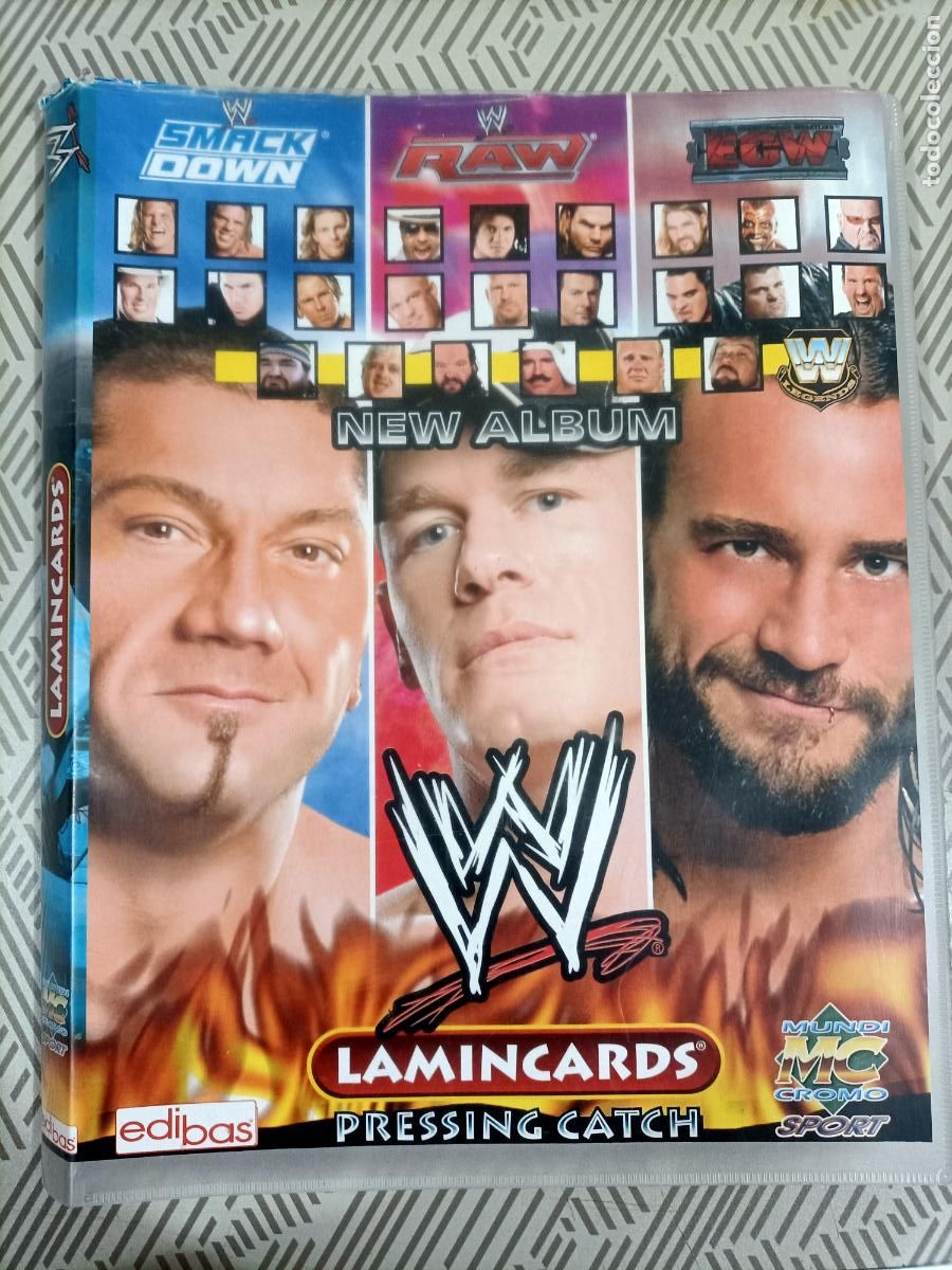 Collectable Incomplete Albums: Album de cartas W de laminacars