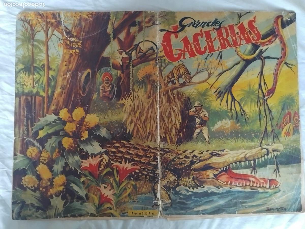 Collezionismo Album: GRANDES CACERIAS ALBUM DE 180 CROMOS FALTAN 19. . FERMA.