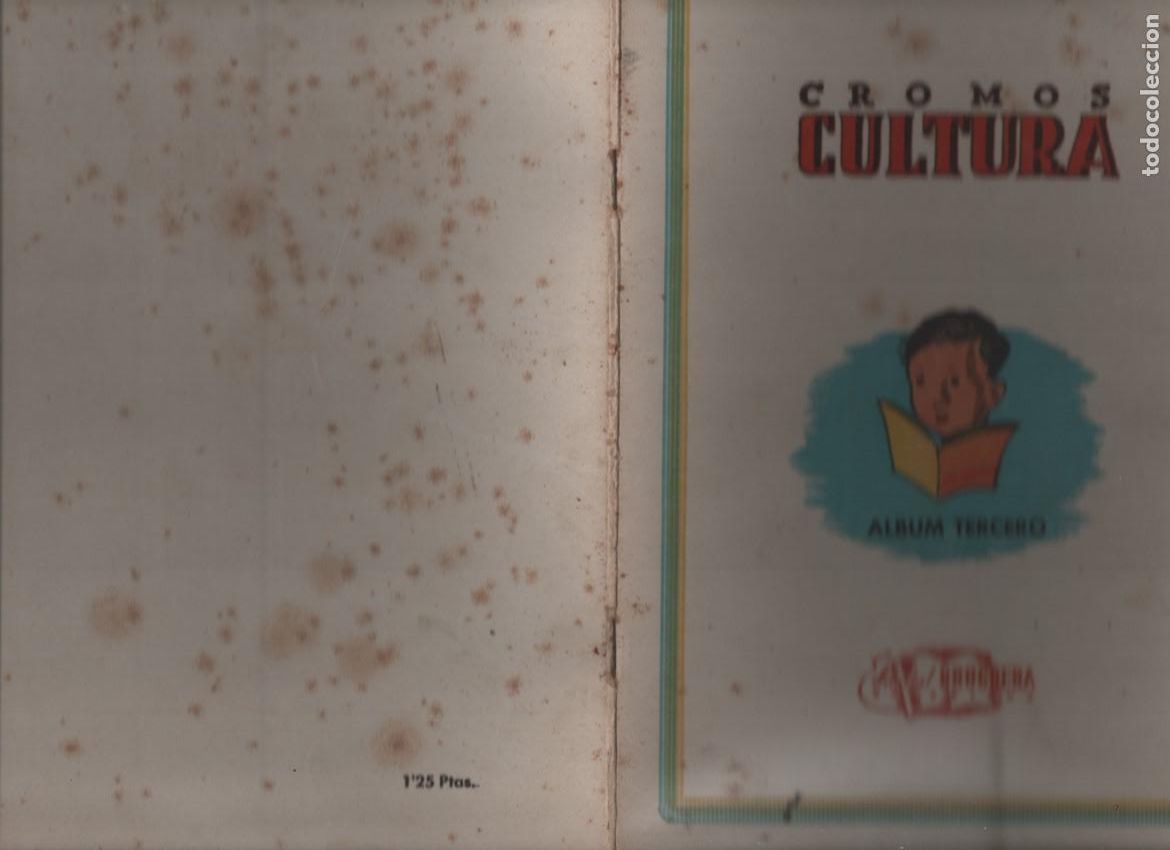 Collezionismo Album: CROMOS CULTURA. ALBUM TERCERO. EDITORIAL BRUGUERA. SIN CROMOS. INTERIOR MUY BUEN ESTADO