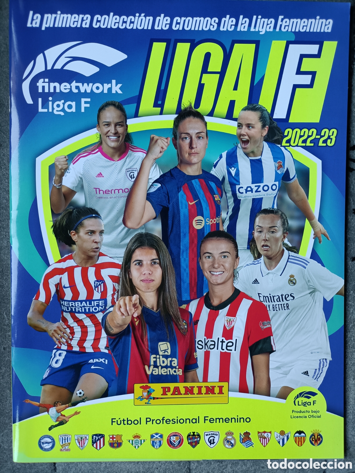 Collezionismo Album: Album Liga F 2022-23 vac&iacute;o