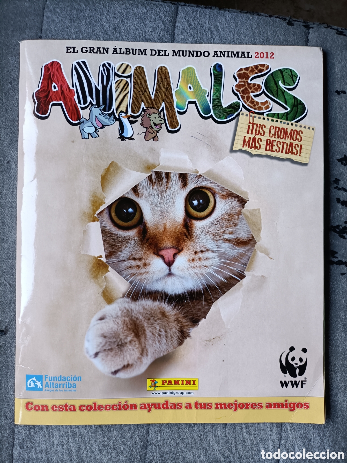 Collezionismo Album: &Aacute;lbum Animales de Panini