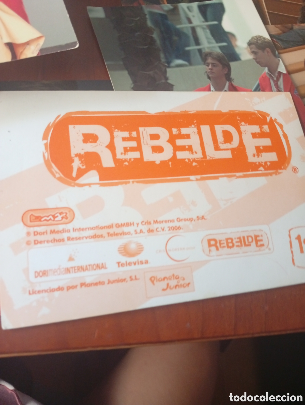 Coleccionismo &aacute;lbumes: Tarjetas REBELDE 2006 - Foto 2