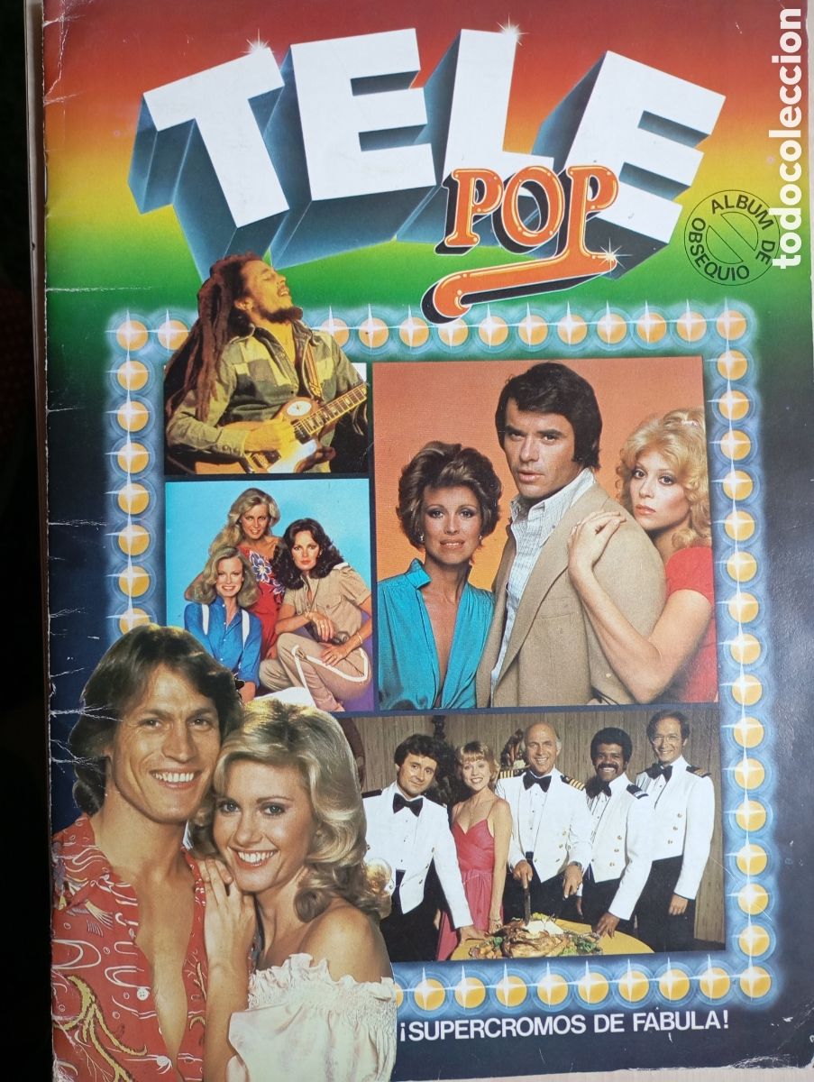 Collectionnisme Albums: &Aacute;lbum de cromos Tele Pop, incompleto