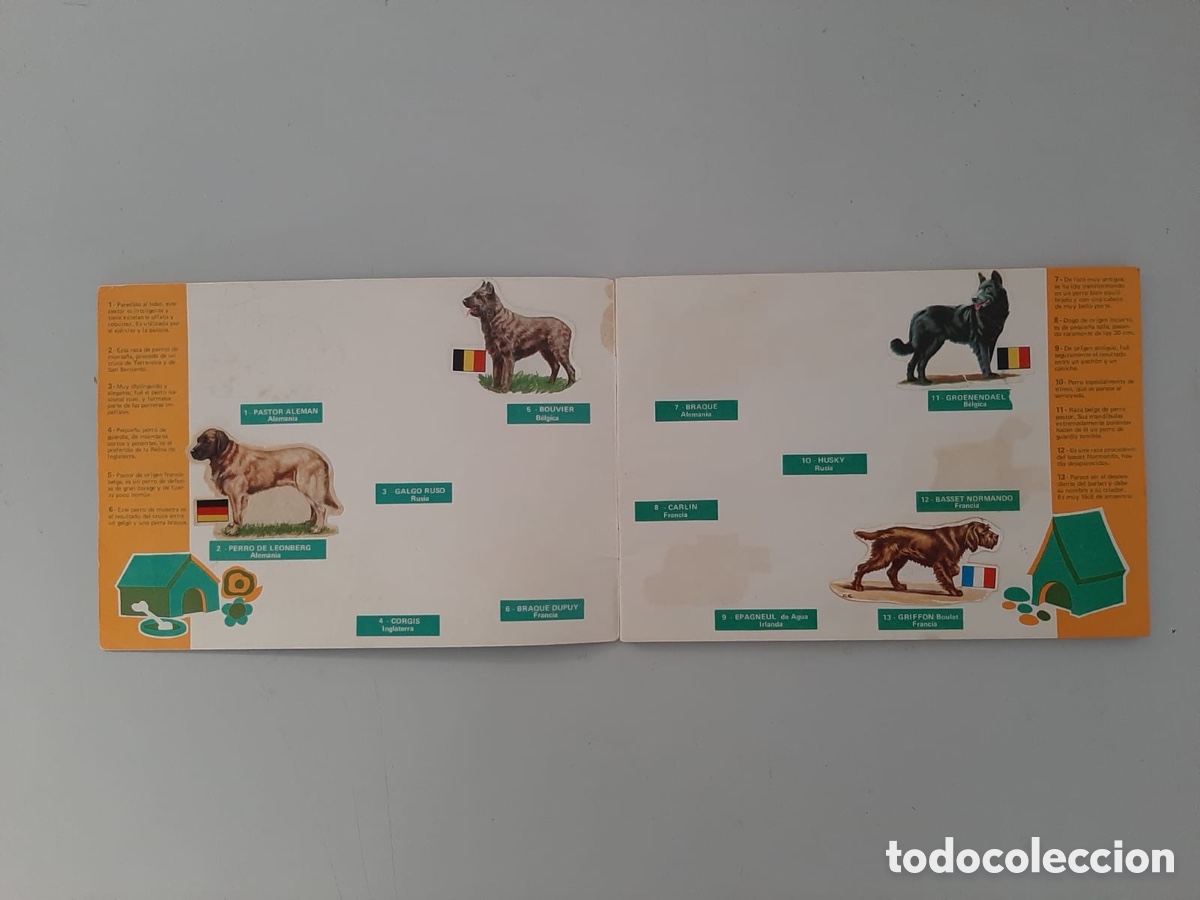Coleccionismo &aacute;lbumes: Los perros su raza y y origen - Foto 2