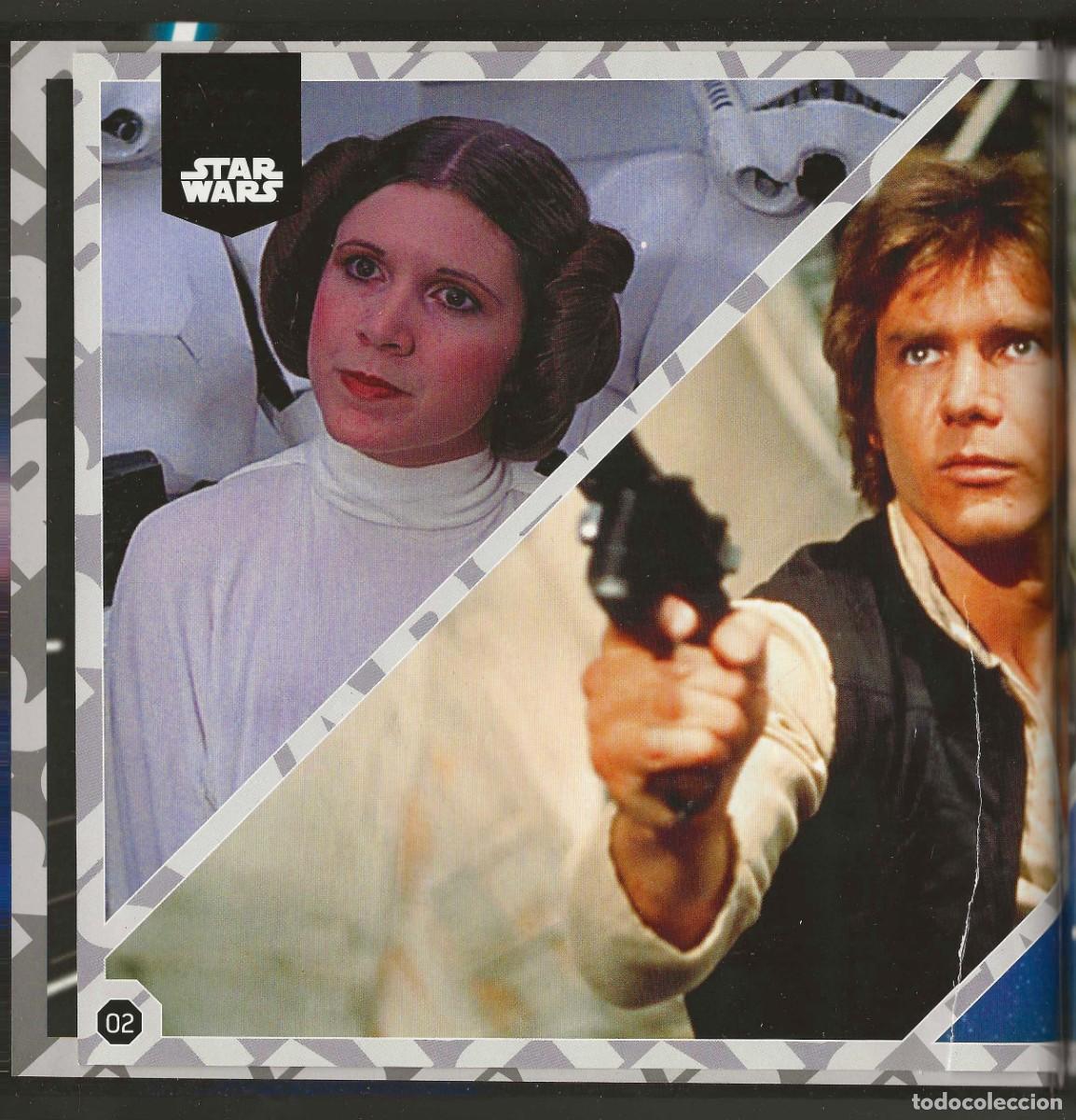 Coleccionismo &aacute;lbumes: E. LECLERC -- STAR WARS -- EN FRANC&Eacute;S - Foto 2