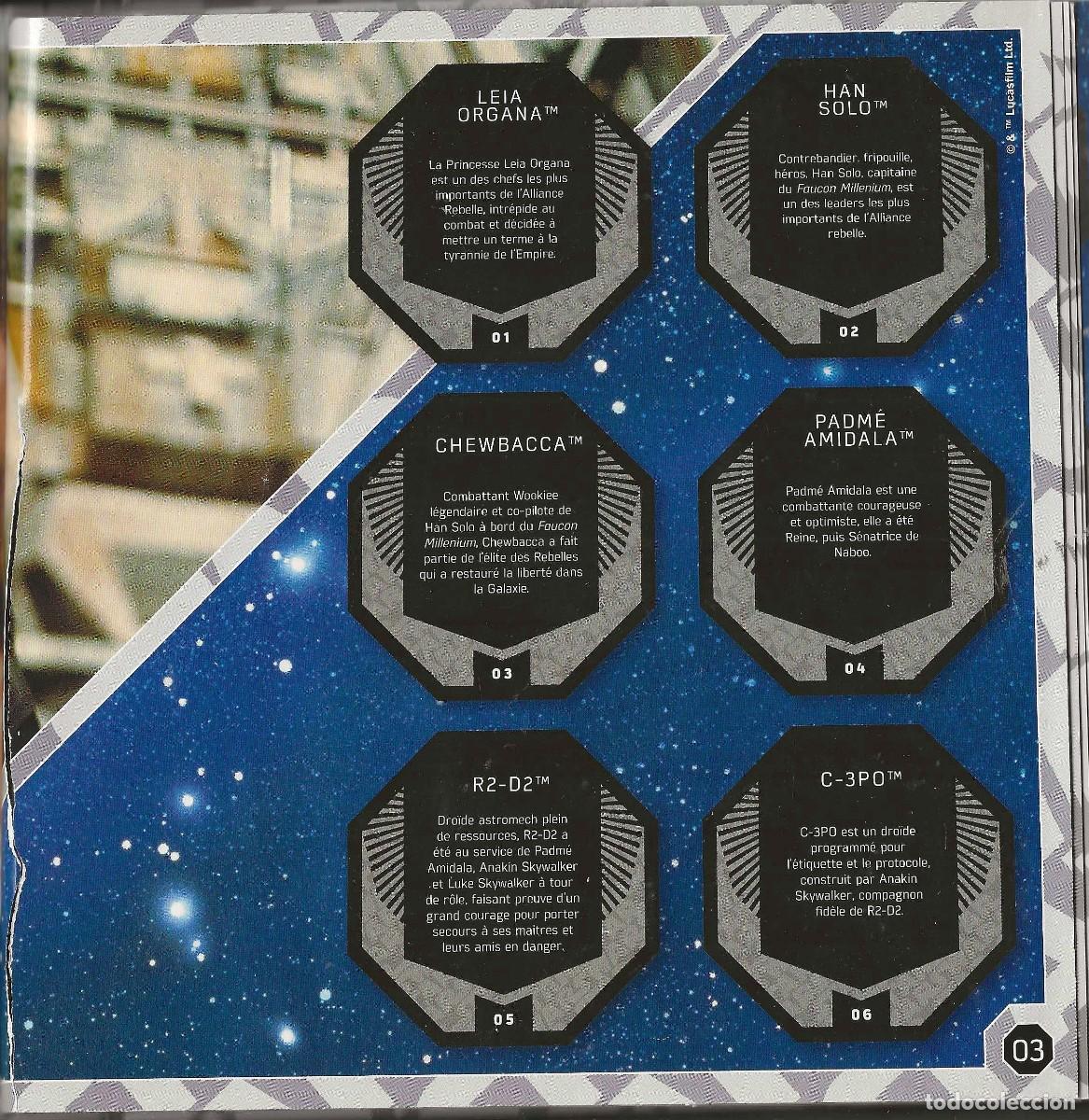 Coleccionismo &aacute;lbumes: E. LECLERC -- STAR WARS -- EN FRANC&Eacute;S - Foto 3