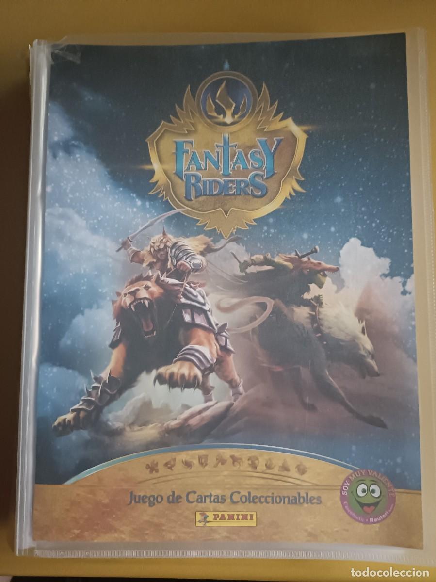 Coleccionismo &aacute;lbumes: fantasy riders, contiene 357 cromos - Foto 1