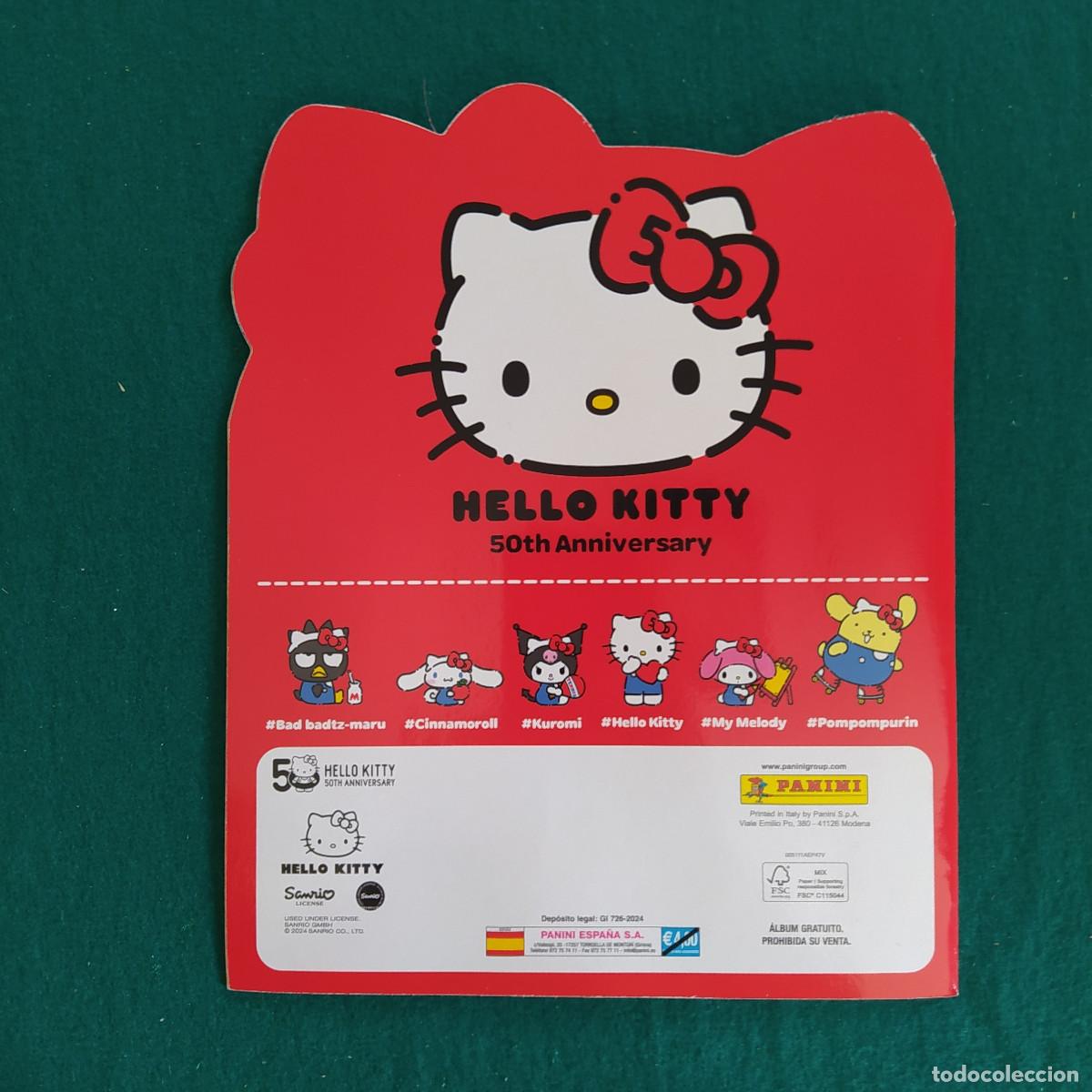 Coleccionismo &aacute;lbumes: HELLO KITTY PANINI HOLA VACIO - Foto 2