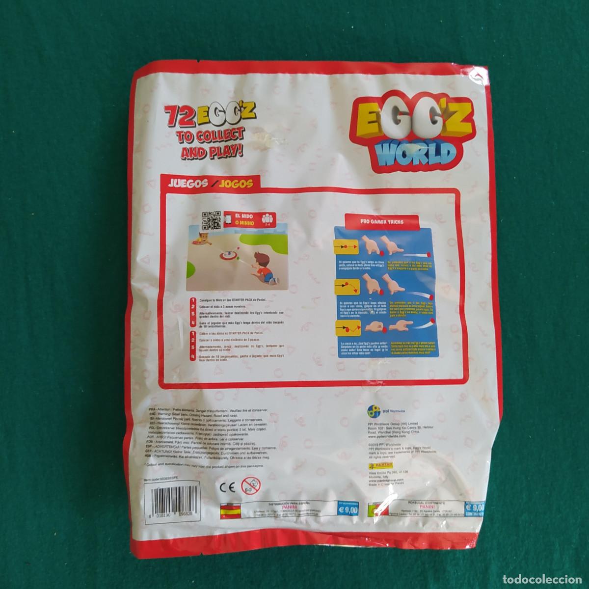 Coleccionismo &aacute;lbumes: EGGZ WORD PANINI STARTER PACK - Foto 2