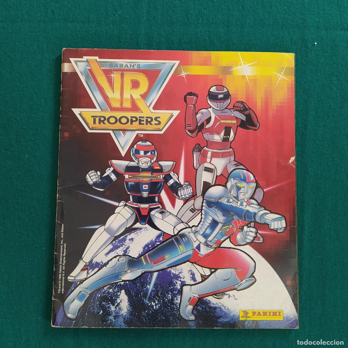 Coleccionismo &aacute;lbumes: VR TROOPERS PANINI 1995 - Foto 1