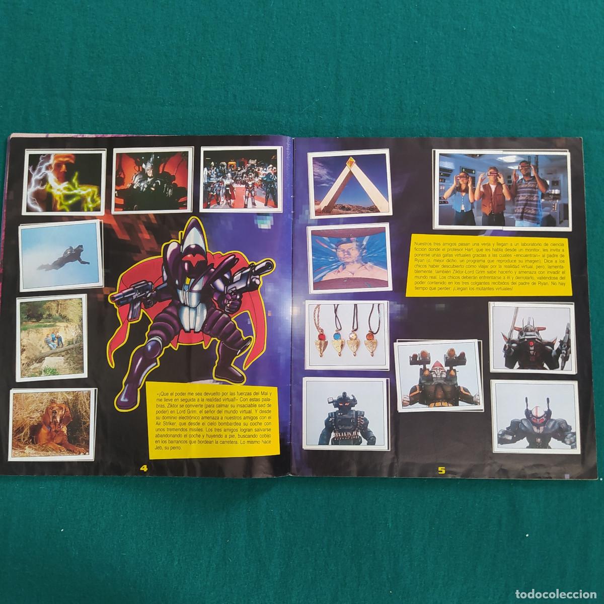 Coleccionismo &aacute;lbumes: VR TROOPERS PANINI 1995 - Foto 4