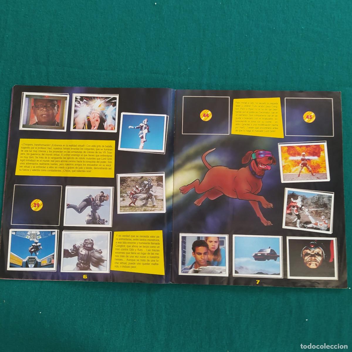 Coleccionismo &aacute;lbumes: VR TROOPERS PANINI 1995 - Foto 5