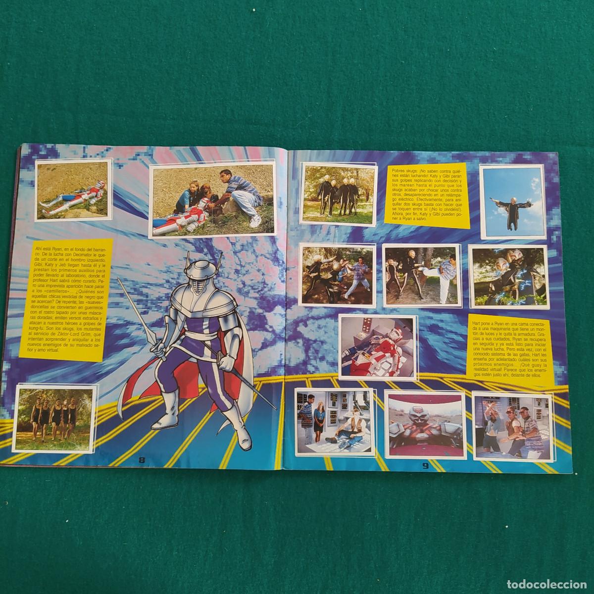 Coleccionismo &aacute;lbumes: VR TROOPERS PANINI 1995 - Foto 6