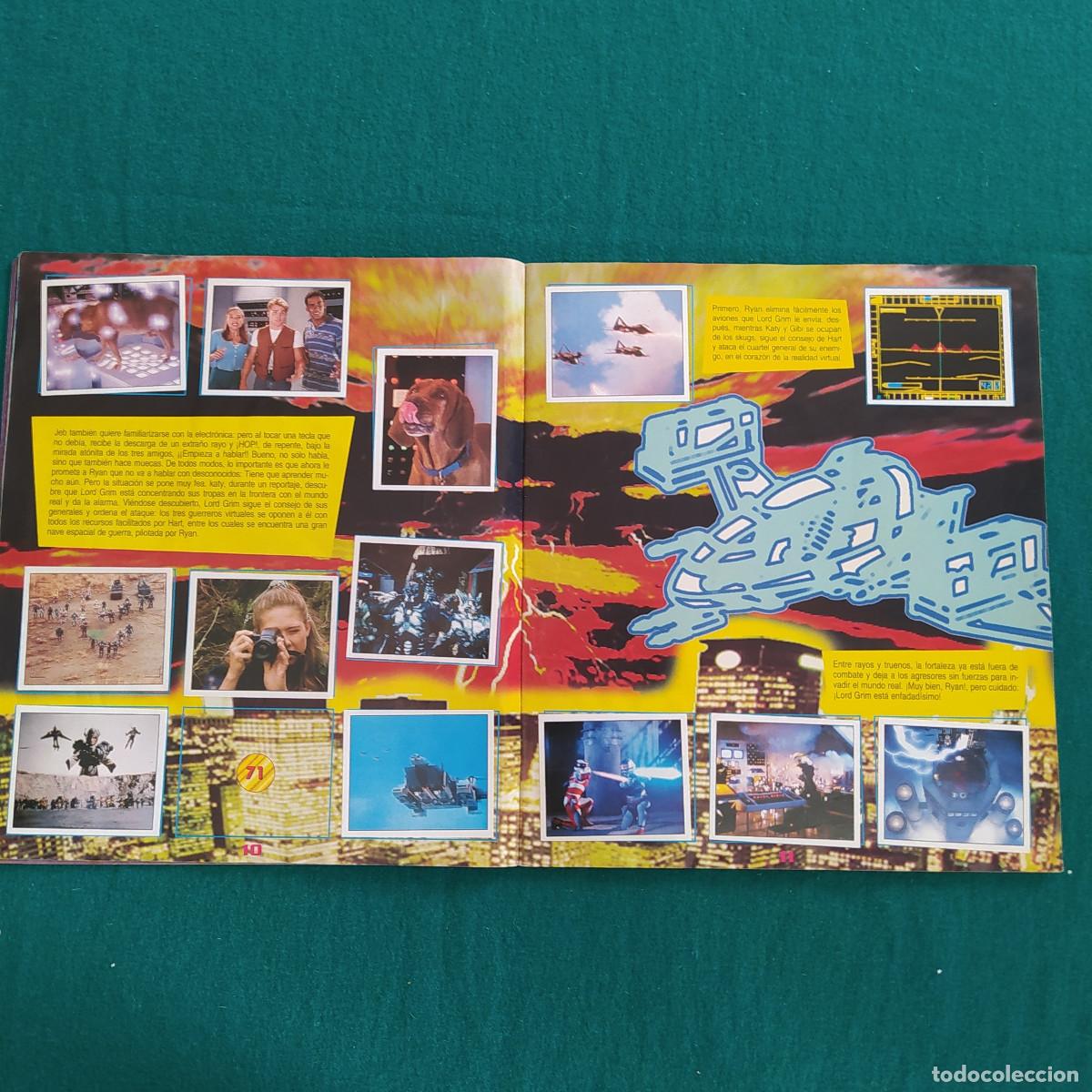 Coleccionismo &aacute;lbumes: VR TROOPERS PANINI 1995 - Foto 7