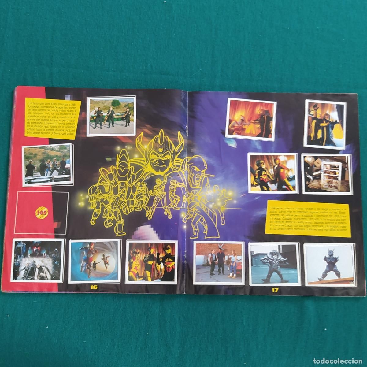 Coleccionismo &aacute;lbumes: VR TROOPERS PANINI 1995 - Foto 10