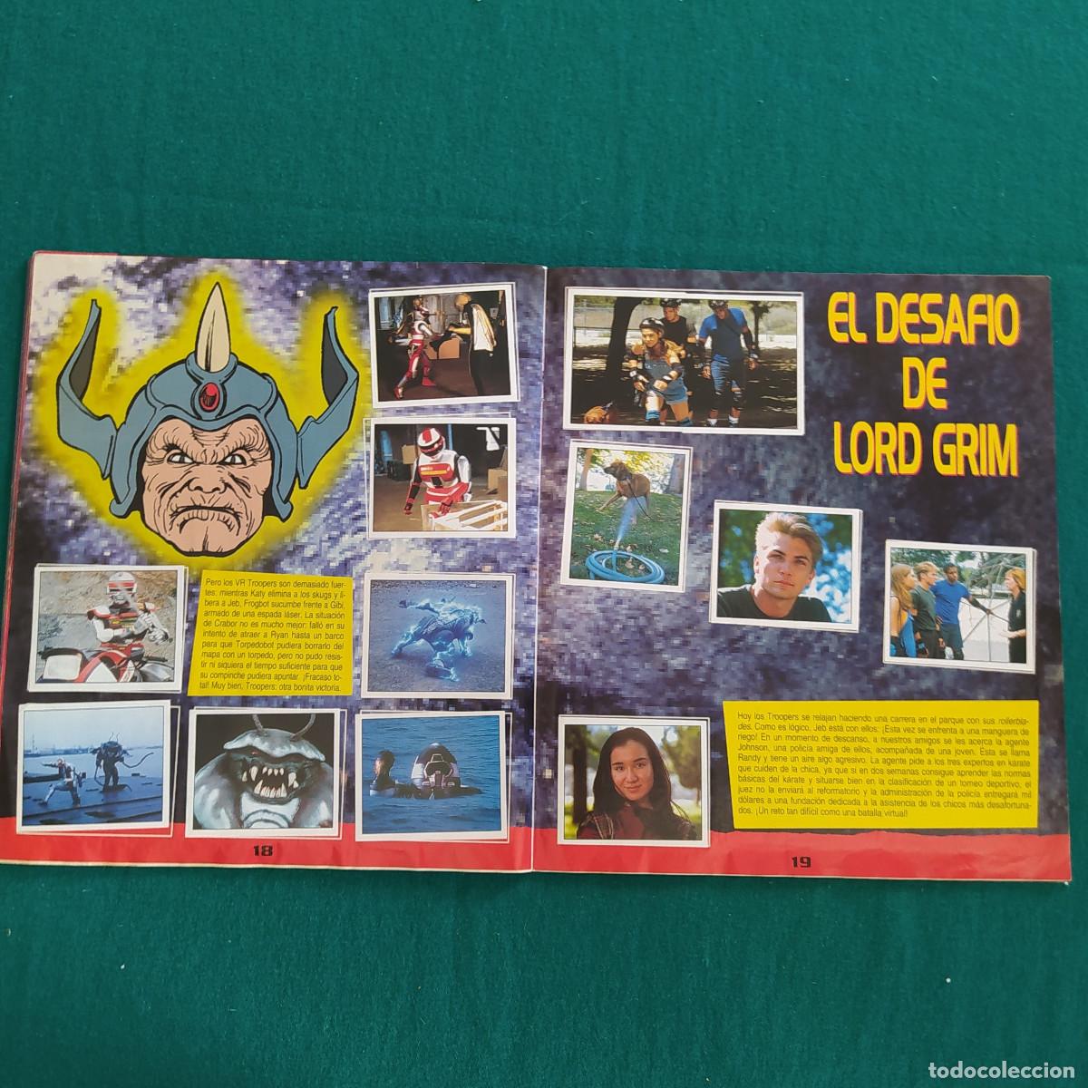 Coleccionismo &aacute;lbumes: VR TROOPERS PANINI 1995 - Foto 11