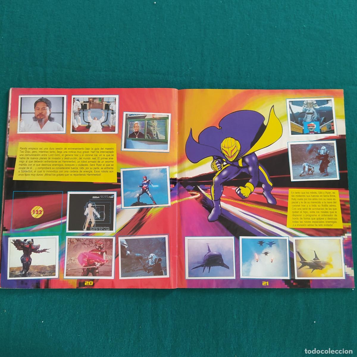 Coleccionismo &aacute;lbumes: VR TROOPERS PANINI 1995 - Foto 12
