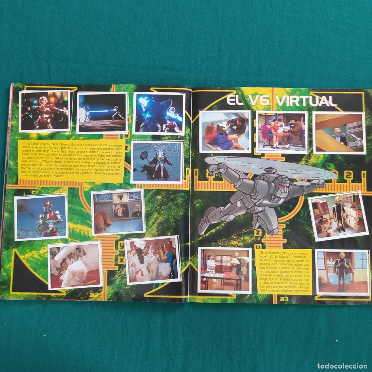 Coleccionismo &aacute;lbumes: VR TROOPERS PANINI 1995 - Foto 13