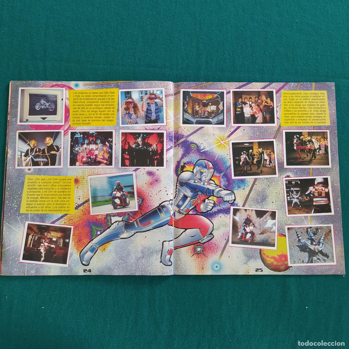 Coleccionismo &aacute;lbumes: VR TROOPERS PANINI 1995 - Foto 14