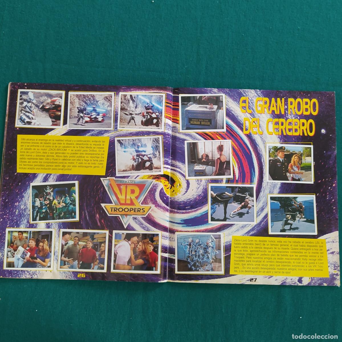 Coleccionismo &aacute;lbumes: VR TROOPERS PANINI 1995 - Foto 15
