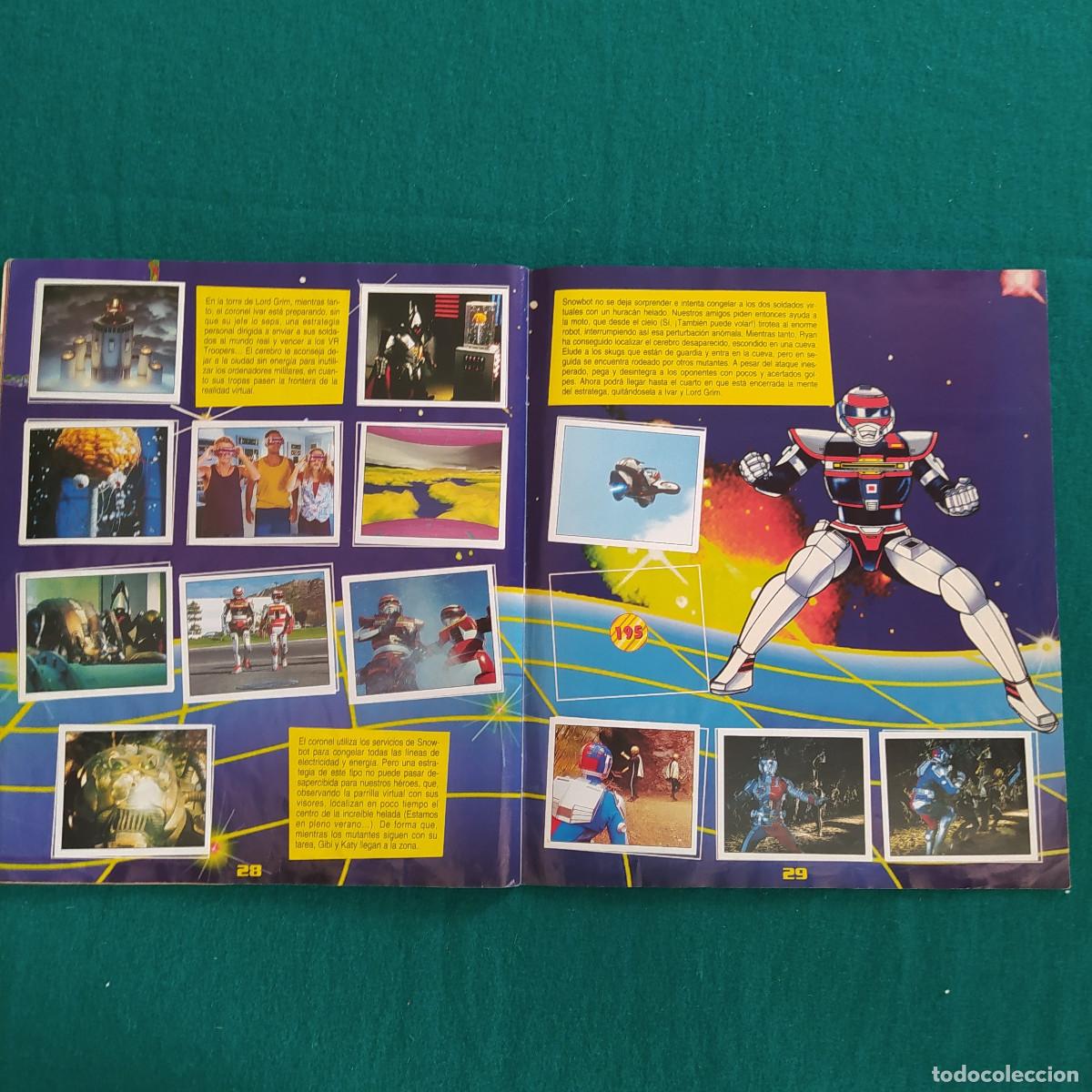 Coleccionismo &aacute;lbumes: VR TROOPERS PANINI 1995 - Foto 16