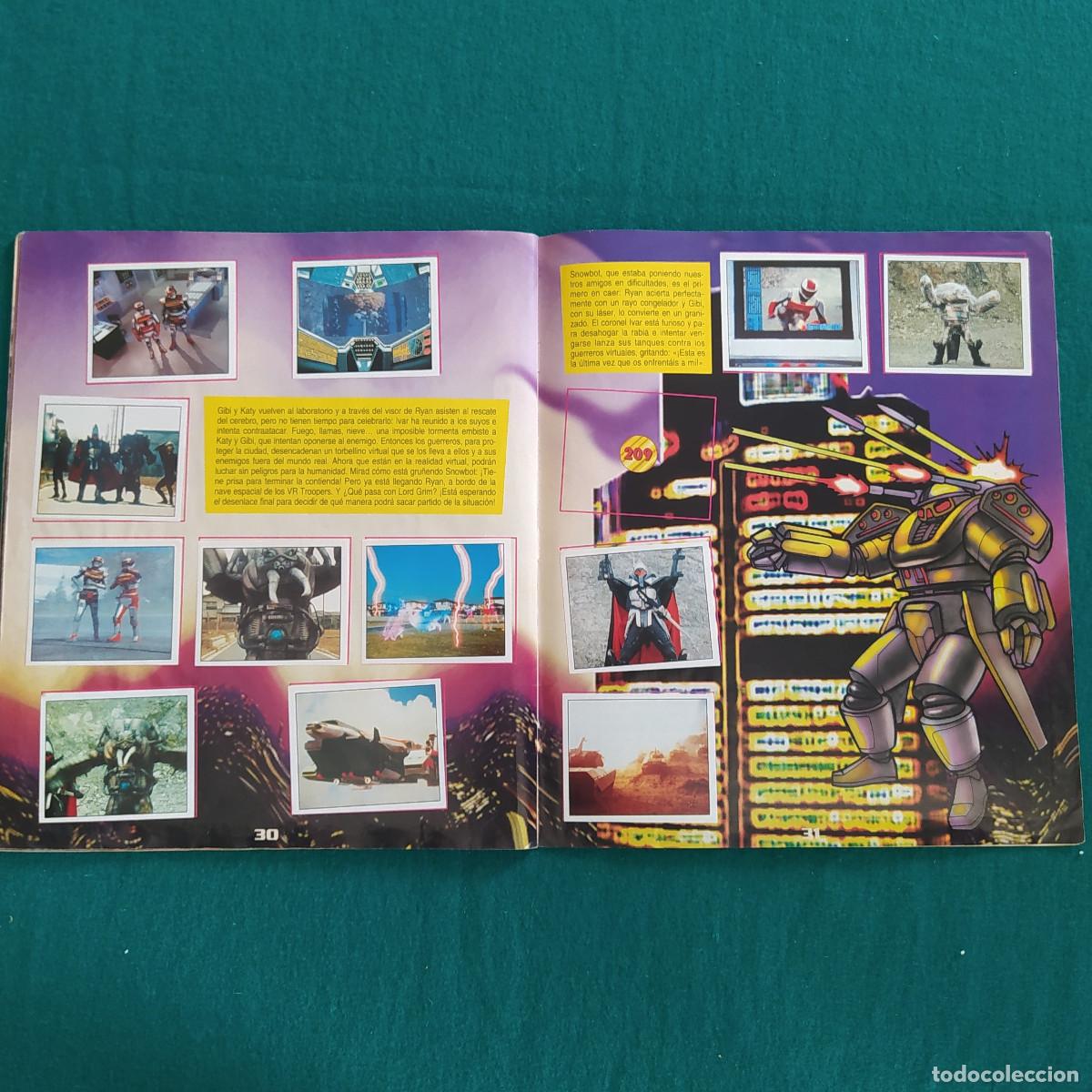 Coleccionismo &aacute;lbumes: VR TROOPERS PANINI 1995 - Foto 17