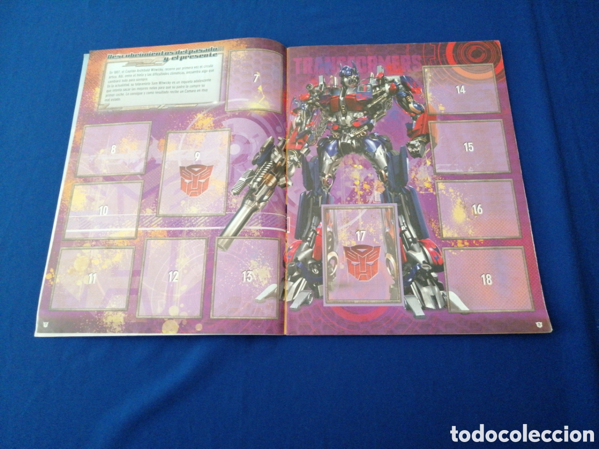 Coleccionismo &aacute;lbumes: TRANSFORMERS STICKER ALBUM - Foto 4