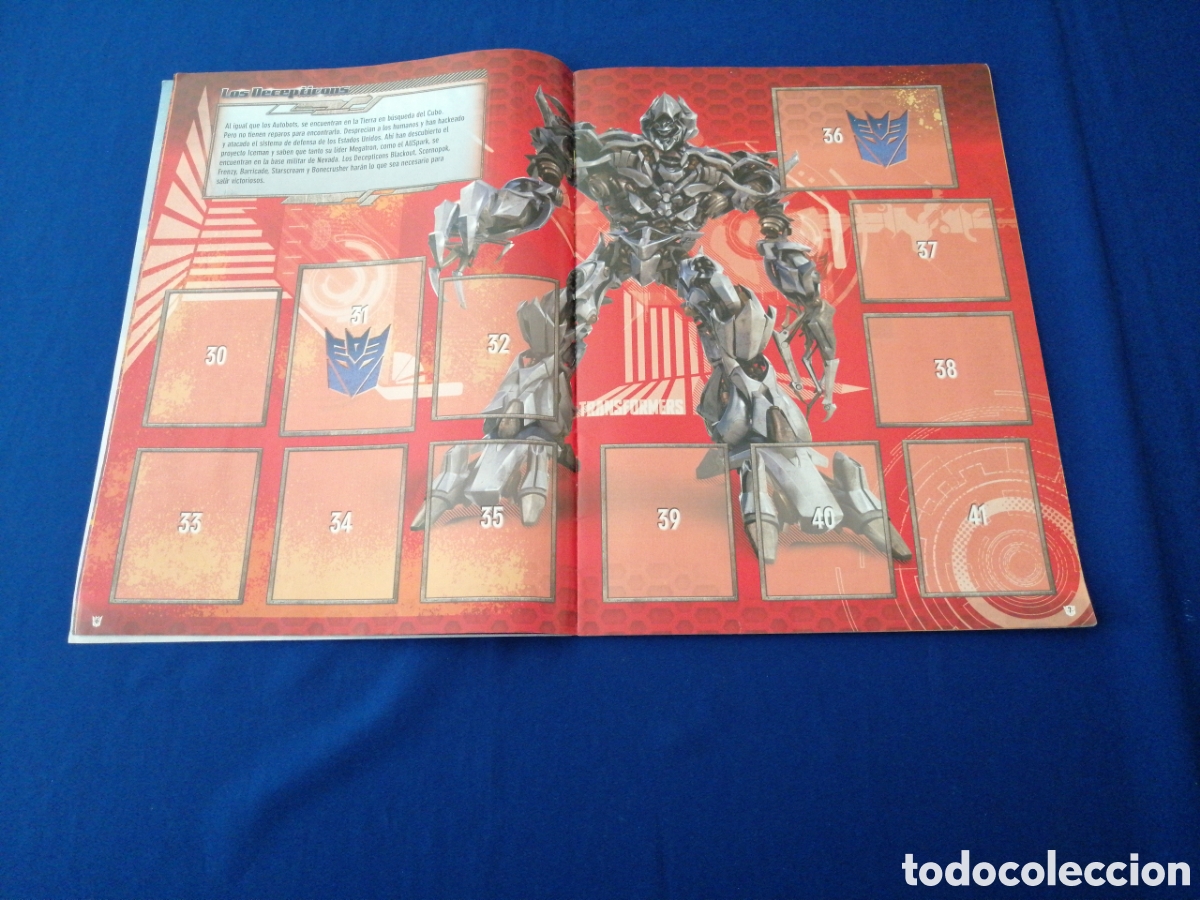 Coleccionismo &aacute;lbumes: TRANSFORMERS STICKER ALBUM - Foto 6