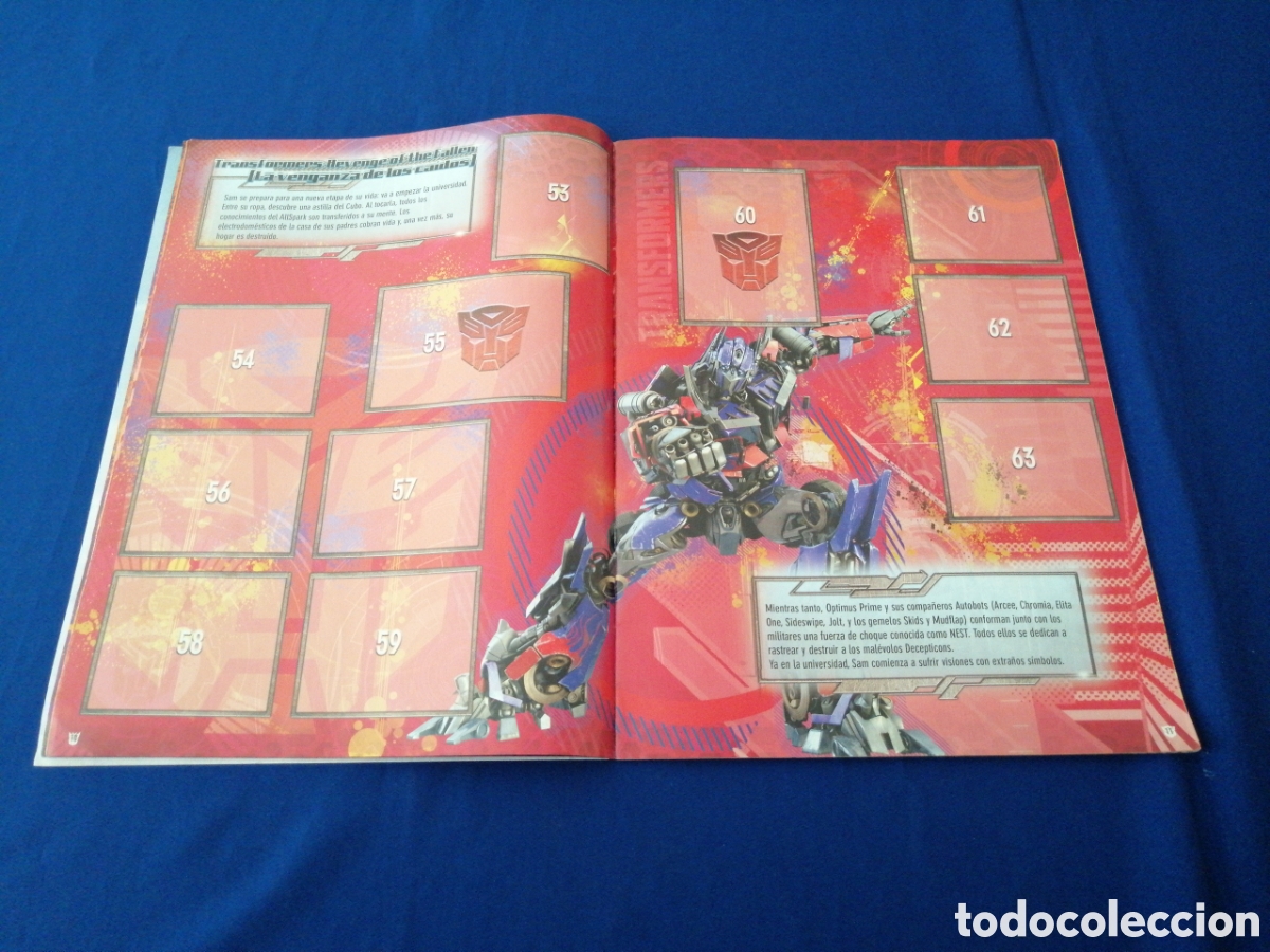 Coleccionismo &aacute;lbumes: TRANSFORMERS STICKER ALBUM - Foto 8