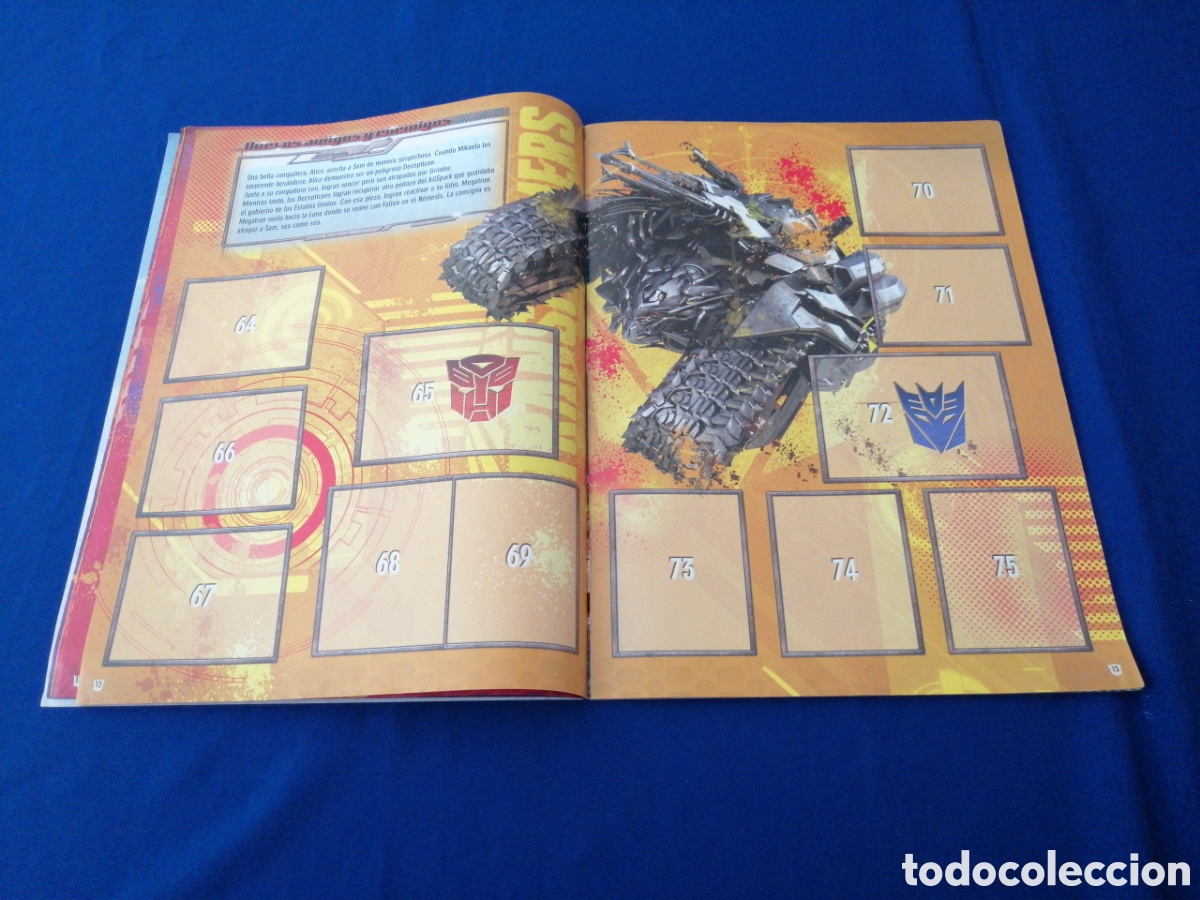 Coleccionismo &aacute;lbumes: TRANSFORMERS STICKER ALBUM - Foto 9