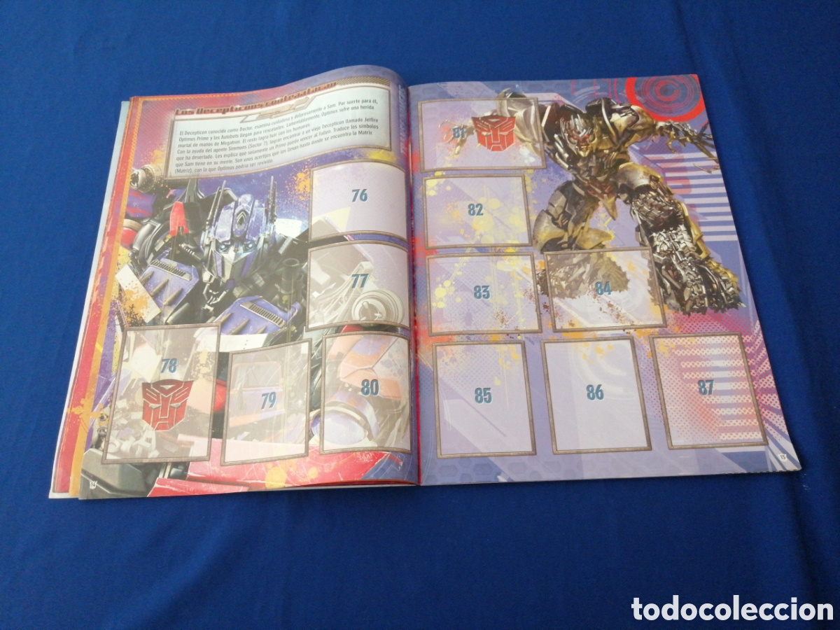 Coleccionismo &aacute;lbumes: TRANSFORMERS STICKER ALBUM - Foto 10