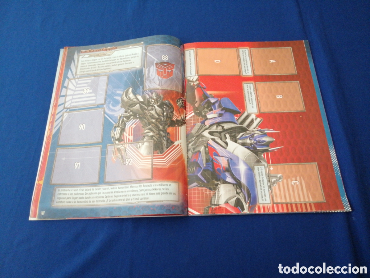 Coleccionismo &aacute;lbumes: TRANSFORMERS STICKER ALBUM - Foto 11